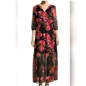 a.n.a. Flowered Maxi Dress - S